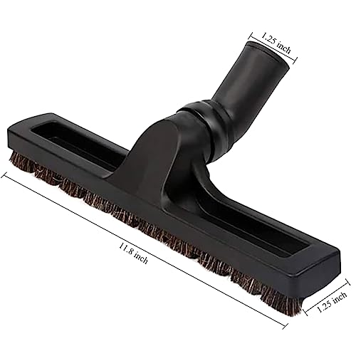 MZY LLC Set of 8 Vacuum Attachments for Shop Vac Accessories 1 7/8" to 1" Vacuum Hose Adapter 1 1/4" Vacuum Floor Brush 1 1/4" Vacuum Brush Flexible MZY LLC