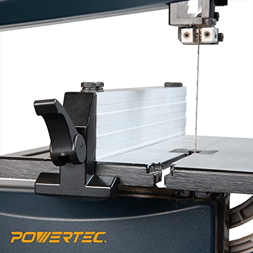 POWERTEC BS900RF Rip Fence for POWERTEC BS900 Wood Band Saw and Similar Band Saws with a Work Table Size of 11-1/8” to 11-13/16” POWERTEC