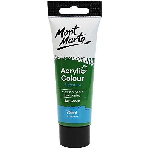 Mont Marte Acrylic Paint Studio 75ml - Sap Green Mont Marte