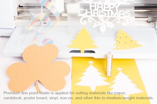 Premium Fine Point Blade for Maker 3/Maker/Venture/Explore 3/Explore Air 2/Air/One, FAHUNG Fine Point Blade Plus Housing Cuts Paper, Cardstock, FAHUNG