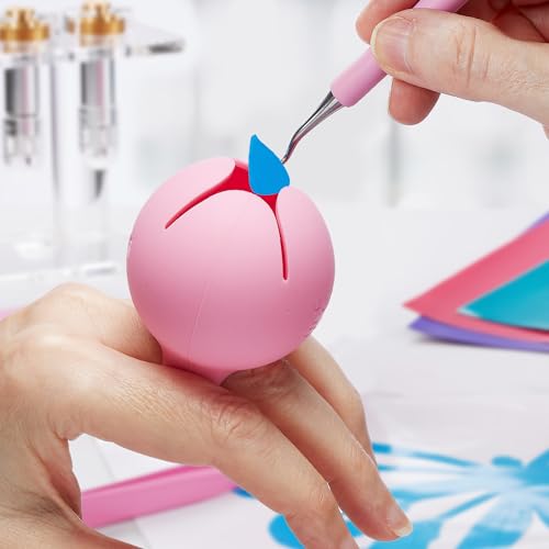 iVyne Handi Berry - Vinyl Weeding Scrap Collector, Portable Handheld Scrap Collector Ring, Weeding Tools for Vinyl Heat Transfer, HTV Crafting & iVyne