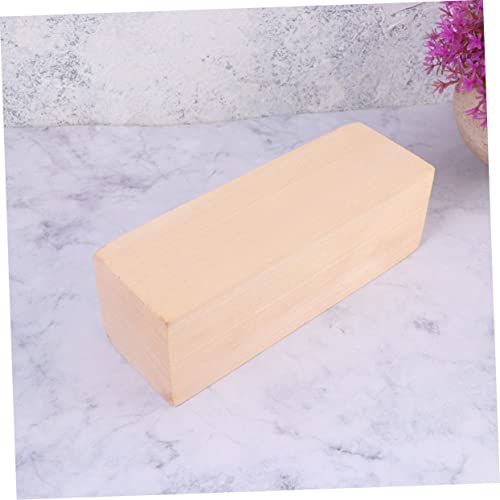 COHEALI Pieces Wood Blocks Wood Carving Blocks Wood Carving Kit Wood Bricks Unfinished Wood Cubes Wood Embellishment Whittling Blocks Unpainted COHEALI