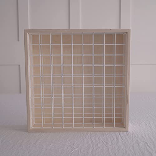 Wood Craft Paint Storage, white WoodArtSupply