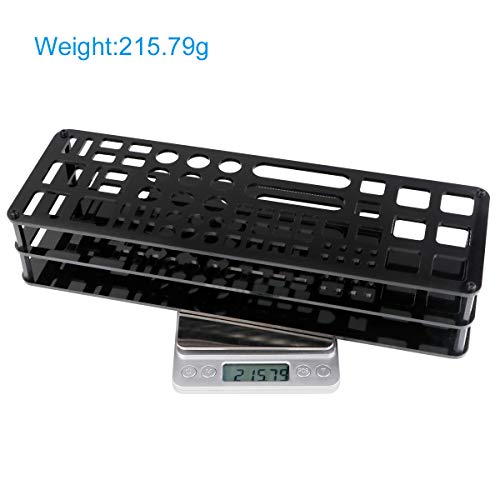 FPVERA Screwdriver Storage Rack Screwdriver Organizers for Hex Cross Screw Driver RC Tools Kit Organizers 63 Hole FPVERA