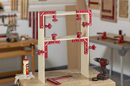 Clamping Square PLUS Clamp - 4 pairs of clamps + 4 Individual Clamping Square Plus Woodpeckers