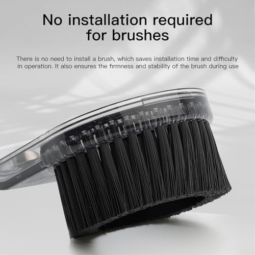 CNC ABS Dust Shoe for CNC Machines, 52mm Diameter Motor, fits Most 300W-500W Spindle Motors, Engraving Machine Accessories for CNC Engraver Milling CAMXTOOL