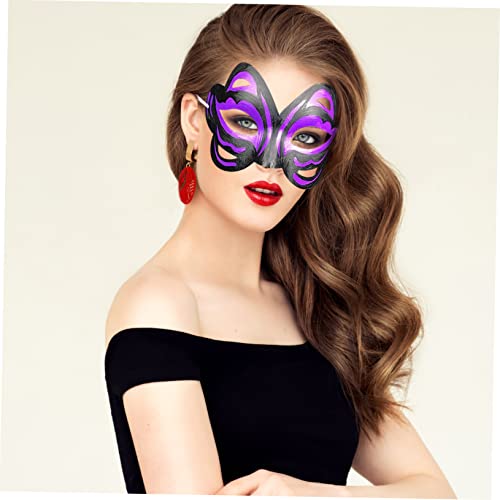 NOLITOY 50 Pcs Diy Hand Painted Mask Therian Mask Cosplay Blank Mask Kids Unfinished Masks Paintable Half Masks Blank Masks to Decorate Party Masks NOLITOY