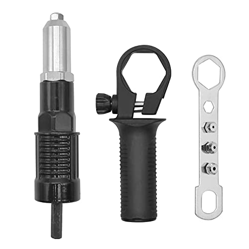 Vkinman Pop Rivet Gun Tool Rivet Drill Attachment Power Drill Tool Kit Cordless Rivet Gun Vkinman