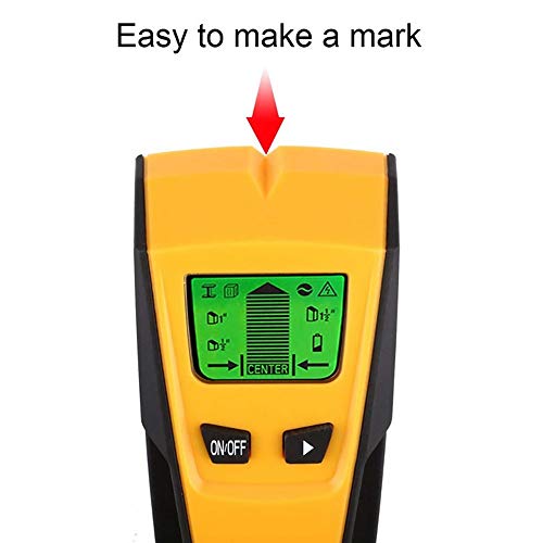 axGear Stud Finder Wall Metal Detector Live AC Wire Scanner Wood Checker LED Display axGear