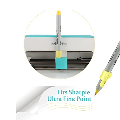 CRAVERLAND Pen Adapters for Cricut Joy and Joy Xtra, 8 Pack Pen Holders Accessories Tools Compatible with (Sharpie/Pilot/BIC/UM153/Cricut) Pens CRAVERLAND