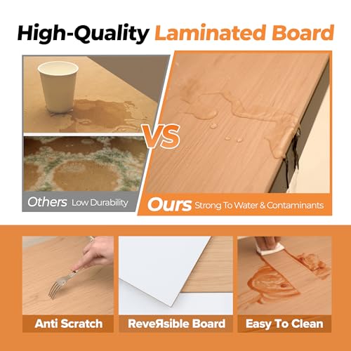 HOMEDANT 5 Tier Storage Shelves Adjustable Laminated Garage Metal Shelving Unit Heavy Duty Utility Rack Shelf Warehouse Pantry Closet Kitchen 35.9" W HOMEDANT