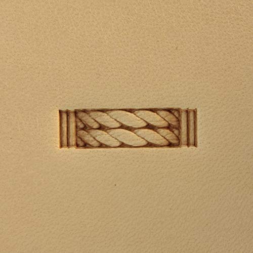 Leather Stamp Tool Stamping Working Carving Punches Tools Craft Saddle Brass #193 - WoodArtSupply