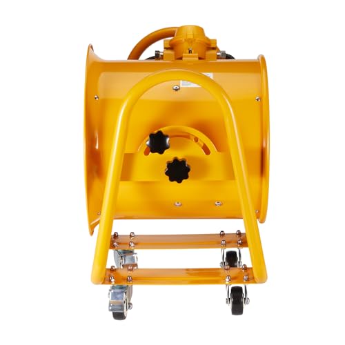 VEVOR Portable Blower Explosion Proof Utility Fan 16 inch, 4240 CFM Heavy Duty Cylinder Exhaust Fan With 16.4ft Power Cord - No Plug, Industrial VEVOR