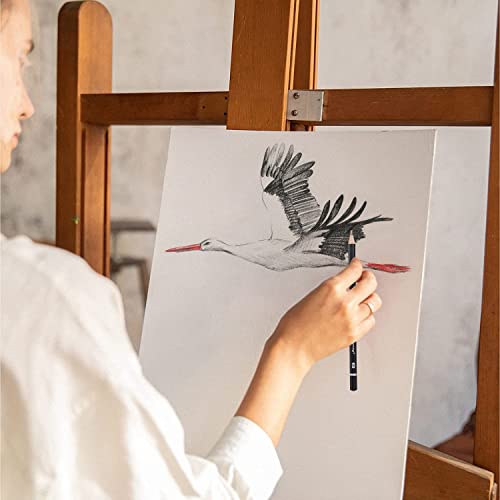 GETHPEN Sketch Pencils for Drawing,12 Pack Drawing Pencils, Graphite Pencils, Graphite Pencils for Drawing, Art Pencils for Drawing and Shading, GETHPEN