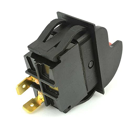 Apex Tool Supply SW7B Aftermarket On-Off Toggle Switch 2 Prong Replacment For Table Saws and Drill Press Replaces Black & Decker, Delta/Porter Cable Angiehaie