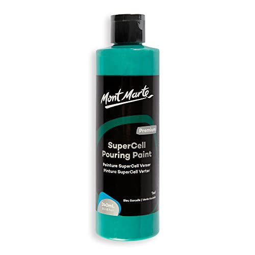 MONT MARTE SuperCell Pouring Paint 240ml - Teal MONT MARTE