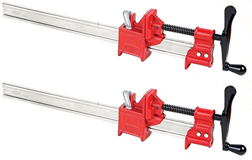 BESSEY IBEAM48, 48 In. Heavy Duty IBEAM Clamp,Red/Silver Bessey