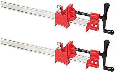 BESSEY IBEAM48, 48 In. Heavy Duty IBEAM Clamp,Red/Silver