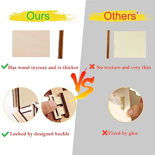 3 Pack Bird House Crafts for Kids Ages 8-12 5-8, DIY Wooden Arts and Crafts Kit for Children to Build, Make Your Own Birdhouse, Summer Painting THWAS-LIGHT