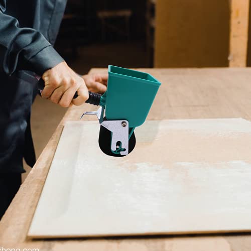 Msfullsea Portable Glue Applicator Roller 180ml Glue Roller Woodworking DIY Handheld Adhesive Roller with Flow Control Switch (3in) Msfullsea