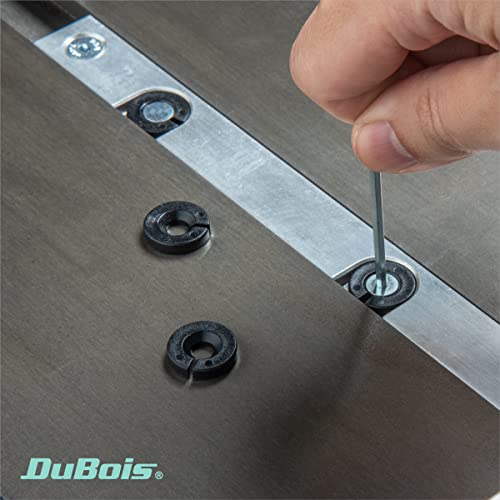 DuBois 51008 Table Saw Miter Gauge with 13 Precise Angle Stops and Standard 3/4” x 3/8” T-Slotted Miter Bar DuBois
