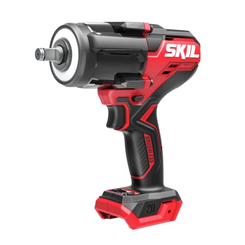 SKIL PWR CORE 20™ Brushless 20V 1/2 In. Mid-Torque Impact Wrench, Tool Only- IW5761B-00 Skil