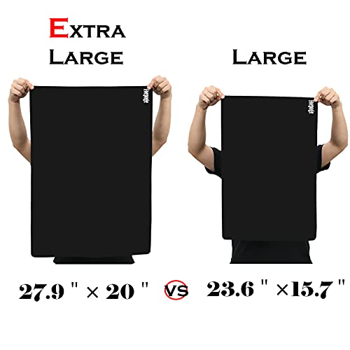 Foepoge 27.9”x20” Extra Large Silicone Sheet for Crafts, Nonstick Silicon Mat for Resin, Epoxy Art Placemat for Jewelry Casting, Reusable Painting Foepoge