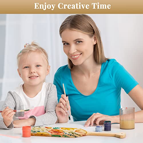 Caydo 15 Inch Unfinished Wooden Paddle, Solid Pine Wood Paddle, Smooth DIY Sorority Paddle for Art Crafts, Wall Decoration Caydo