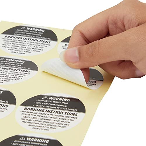 Bright Creations 24 Pack Candle Tins 8 oz with Lids and Labels for Candle Making (Black) Bright Creations