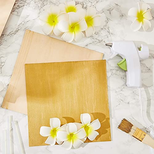 8 Pack Thin 8x8 Wood Squares for DIY Crafts, Unfinished 1/4 Inch Basswood Plywood for Laser Cutting, Wood Burning Bright Creations