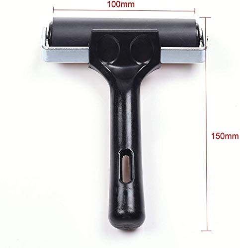 4-Inch Rubber Brayer Roller for Printmaking, Great for Gluing Application Also. (Original Version) AKIRO