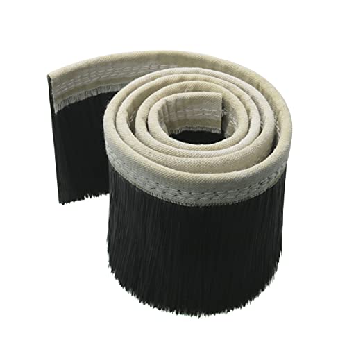ITROLLE CNC Vacuum Brush 1m x 100mm/39.37 x 3.937inch Vacuum Cleaner Engraving Machine Dust Cover Nylon Strip Brush for CNC Router, Spindle Motor ITROLLE