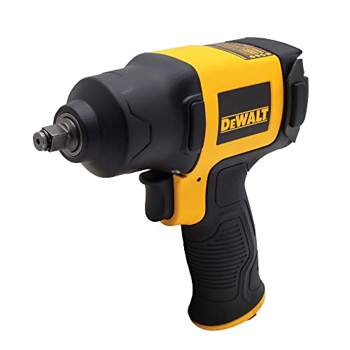 DEWALT 3/8" Pneumatic Impact Wrench with Hog Ring, Air Wrench, Square Drive (DWMT70775) DEWALT