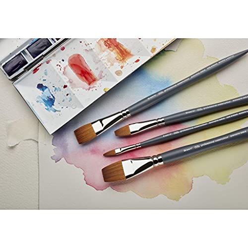 Winsor & Newton Professional Watercolour Synthetic Brush, Mop 1" Winsor & Newton