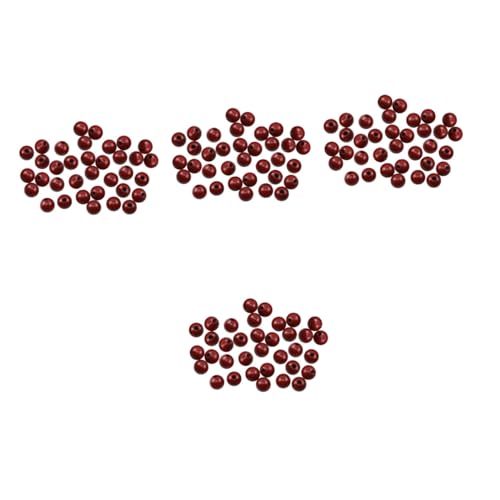 Tofficu 400 Pcs Solid Wood Beading DIY Jewelry Beads Natural Wood Beads Wood Loose Beads Macrame Making Beads DIY Loose Beads Unfinished Wood Beads Tofficu