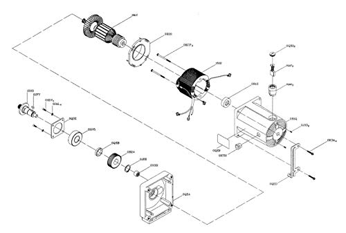TJPOTO Replacement Part Motor Armature Bearings 137.XXXXXX Motorized Table Saws RM871 for Sears Craftsman TJPOTO