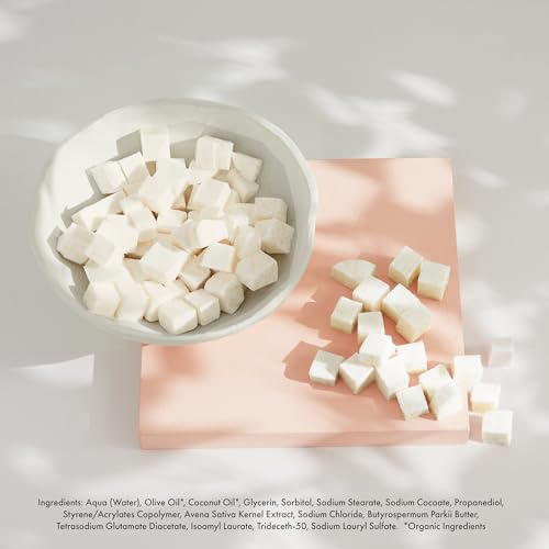 Skin Said Yes 5 Lb Oatmeal Soap Base - SLS/SLES free, No Palm Oil, Organic Soap Base, Bulk Melt and Pour Soap Base, Natural Soap Base for Soap Making Skin Said Yes