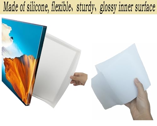 Silicone Cutting Board Molds 16 x12 inch, Table Mold, Large Resin Silicone Mold for Tray, Charcuterie Board, Tabletop ZYBINIUB