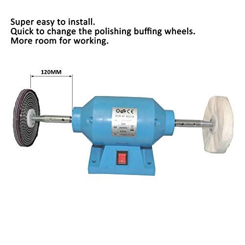 PURUI 1/2" Spindle Adapter Right and Left Hand for 6" Bench Grinder PR PURUI