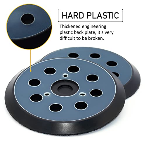 D26451 Palm Sander Pad Replacement, 5 Inch Sander Backing Pad Compatible with DeWalt D26453 Random Orbital Sander Donanim