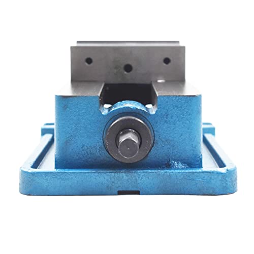findmall 4 Inch Lock Down Vise Accuracy Milling Vise 4 Inch Jaw Width Drill Press Vise Milling Drilling Machine Bench Clamp Clamping Vice(4") findmall