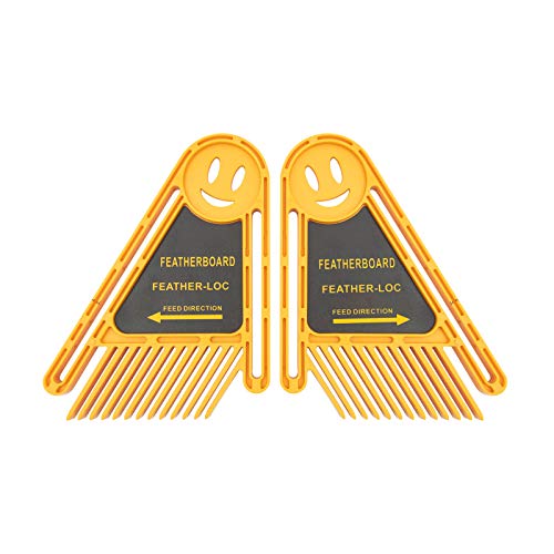 Kipokalor Yellow Feather Board for Router Tables, Table Saws and Fences (Yellow) Sea star