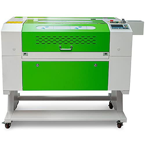 POVOKICI RECI 90W 20" x 28" CO2 Laser Engraver and Cutter, with Electric Lift Bed, Industrial Water Chiller and Rotary US Stock POVOKICI