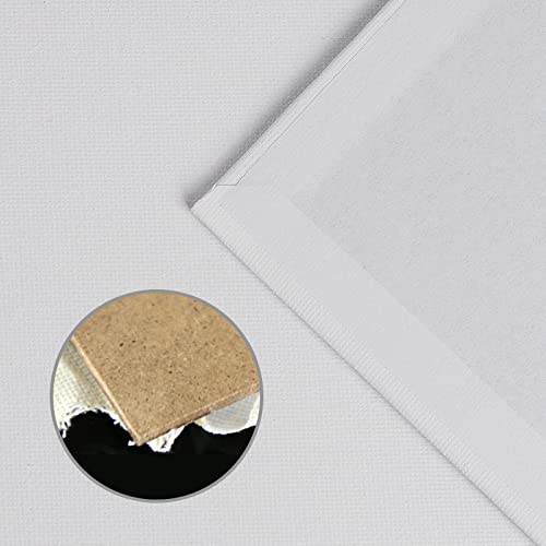 Canvases for Painting 8 x 10 inch, 24 Pack Painting Canvas, Blank Canvas Boards for Painting- Gesso Primed Acid-Free 100% Cotton Canvas Panels for Simetufy