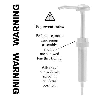 Bar5F Pump Dispensers | Set of 2 White Pumping Caps | Match with 1 Gallon Containers | Leak Proof for Dispensing Shampoo, Hair Conditioner, Lotion, Bar5F