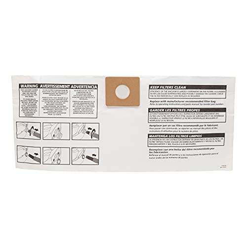 Shop-Vac 90660 Genuine Type LL 4-Gallon All-around EZ Collection Bag Shop-Vac