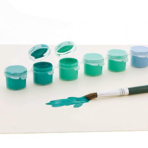 U.S. Art Supply Paint & Canvas Bundle with Professional 80 Color Set of Acrylic Paint Jar Set & 5 X 7 inch Professional Artist Quality Acid Free US Art Supply