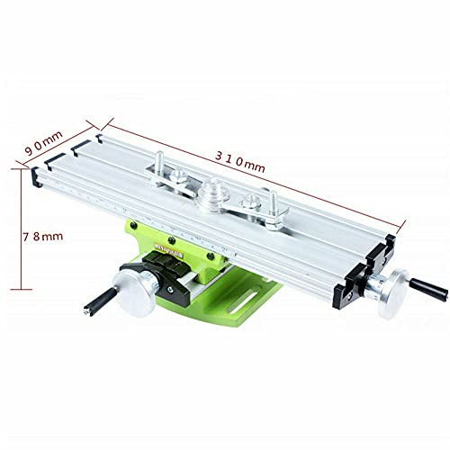 Mini Milling Machine Work Table,Milling Working Table,Multifunction Worktable,Milling Machine Compound Kit for Lathe Bench Drill Press Weglae