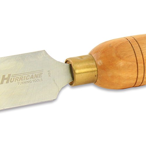 Hurricane Turning Tools, HTT-119, High Speed Steel, 1 1/2" Skew Chisel for Woodturning Hurricane Turning Tools