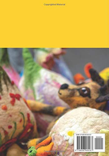 Needle Felting for Kids Projects NoteBook for 50 creations: Logbook to be filled in to keep all your projects and creations in needle felting⎪50 WoodArtSupply